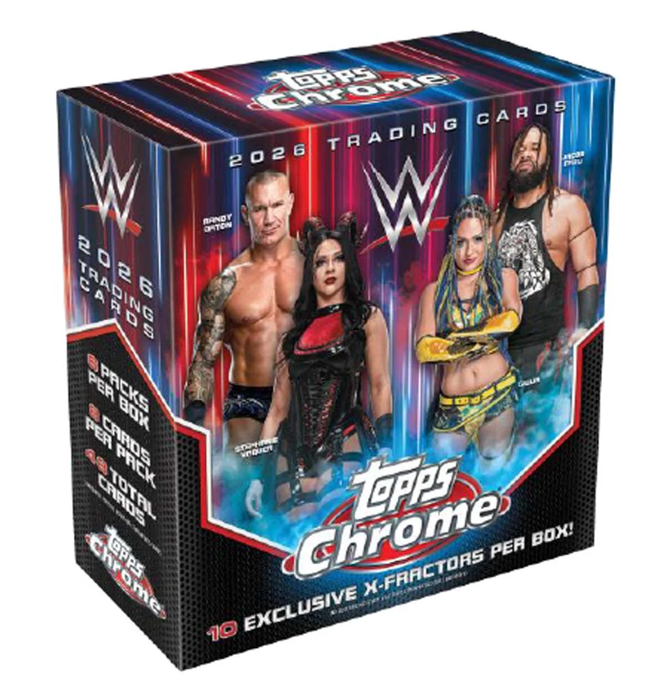 Topps 2026 WWE Chrome Mega Box