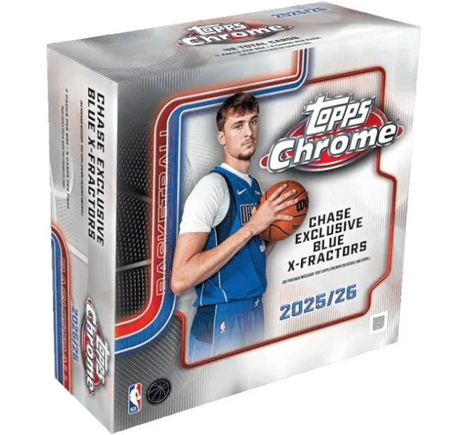 Topps NBA Basketball Chrome 2025/2026 Mega Box