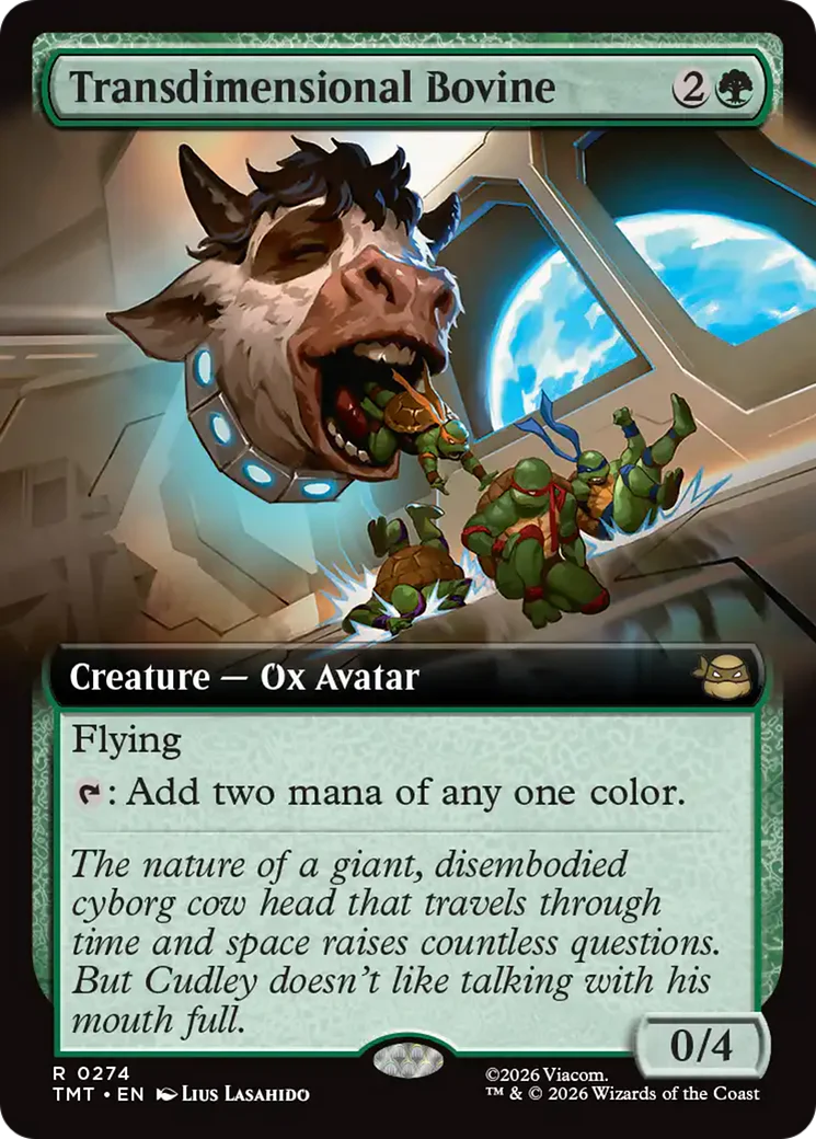Transdimensional Bovine (Extended Art) [Teenage Mutant Ninja Turtles]