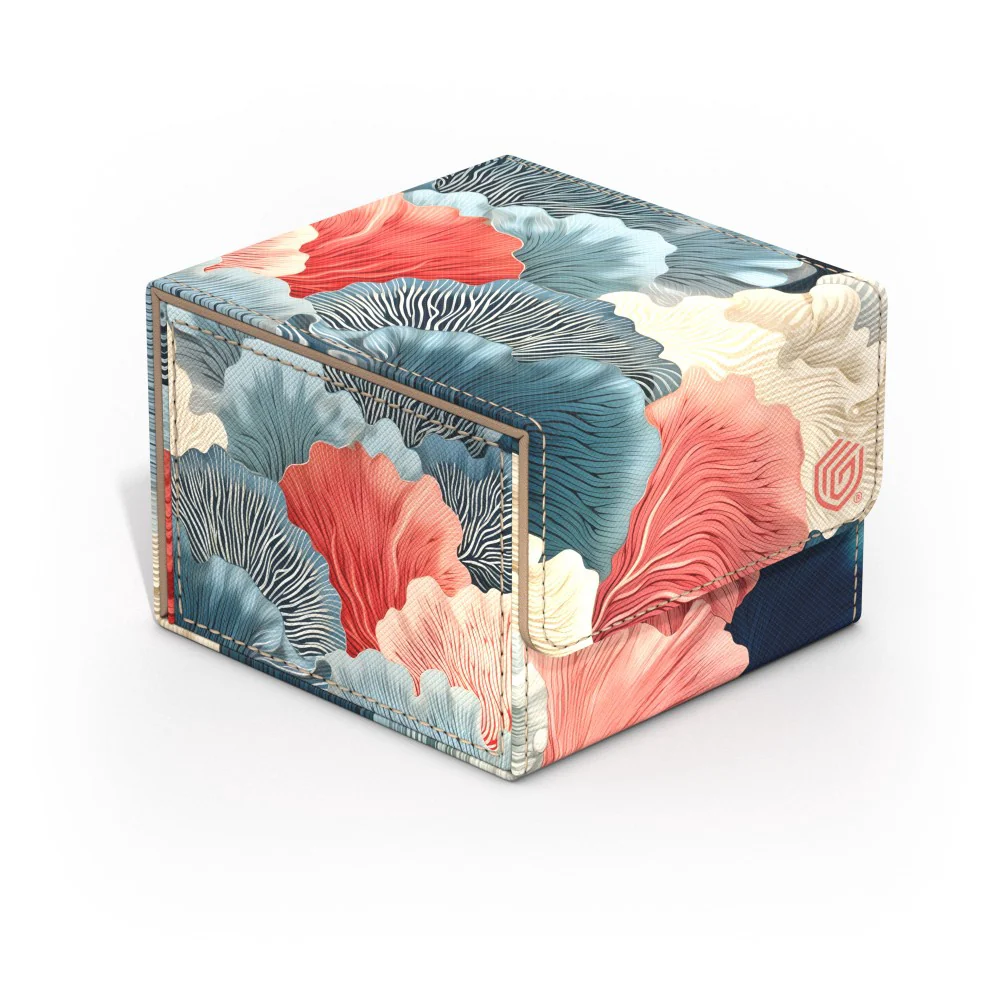 Ultimate Guard: Deck Box – XenoSkin Sidewinder 133+ – 2025 Exclusive: Coral Places – Reef Flowers