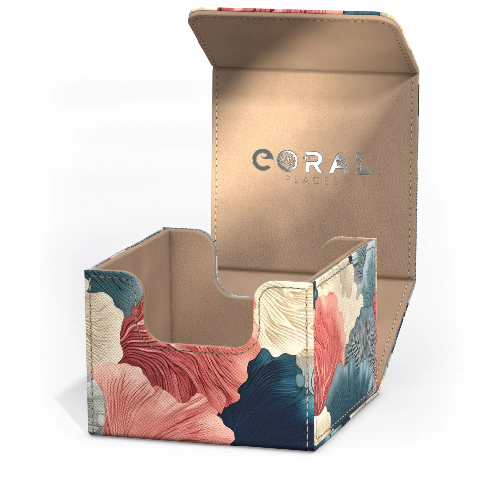Ultimate Guard: Deck Box – XenoSkin Sidewinder 133+ – 2025 Exclusive: Coral Places – Reef Flowers - Image 4