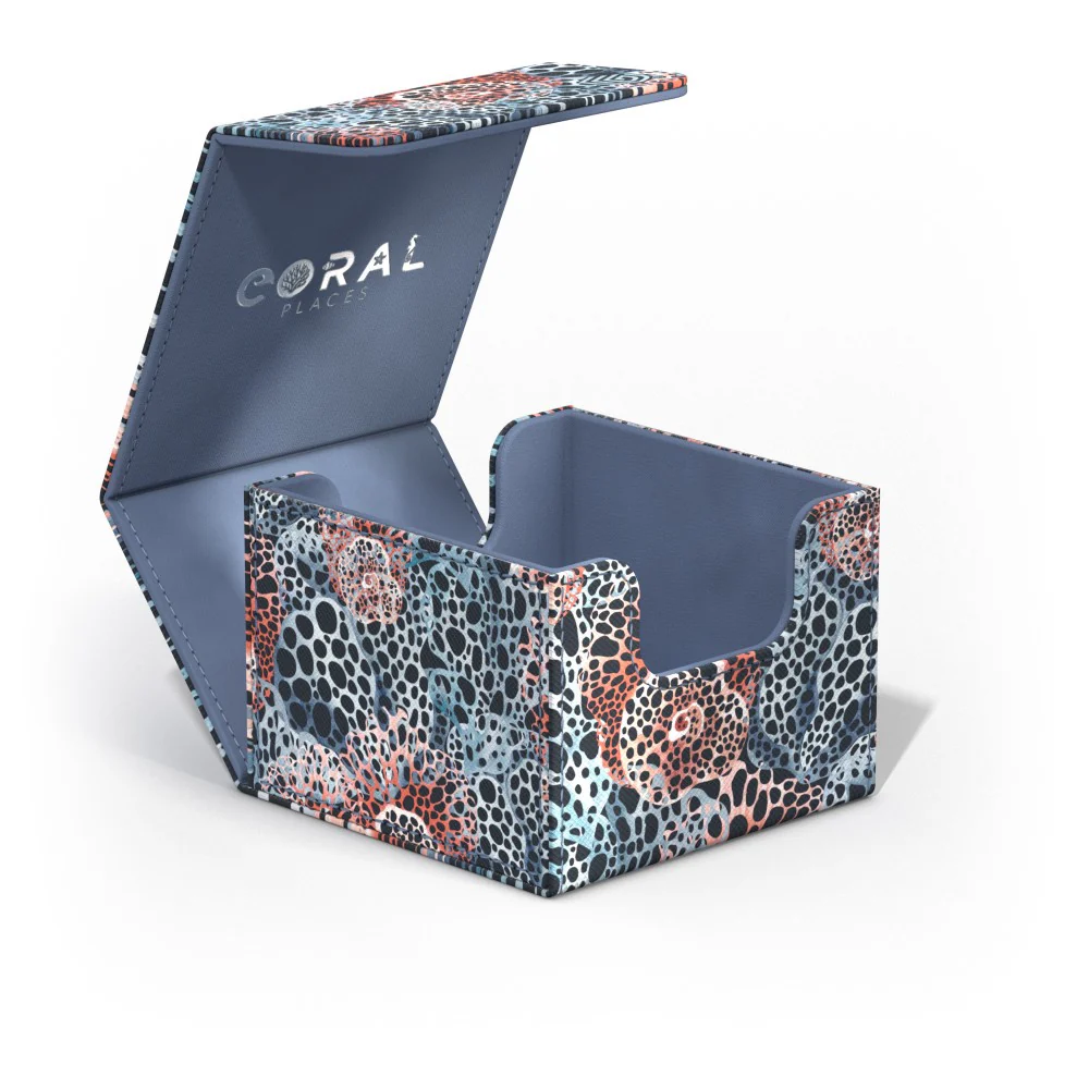Ultimate Guard: Deck Box – XenoSkin Sidewinder 133+ – 2025 Exclusive: Coral Places – Twilight Tide - Image 4