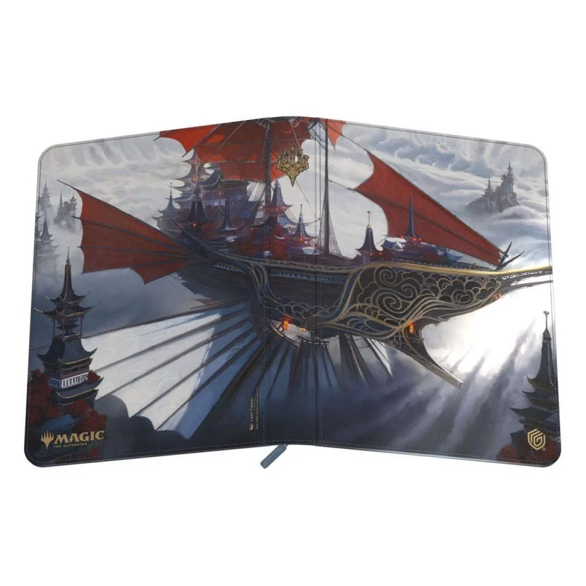 Ultimate Guard: Portfolio – XenoSkin Zipfolio 360 – MTG: Tarkir Dragonstorm – Mystic Monastery - Image 2