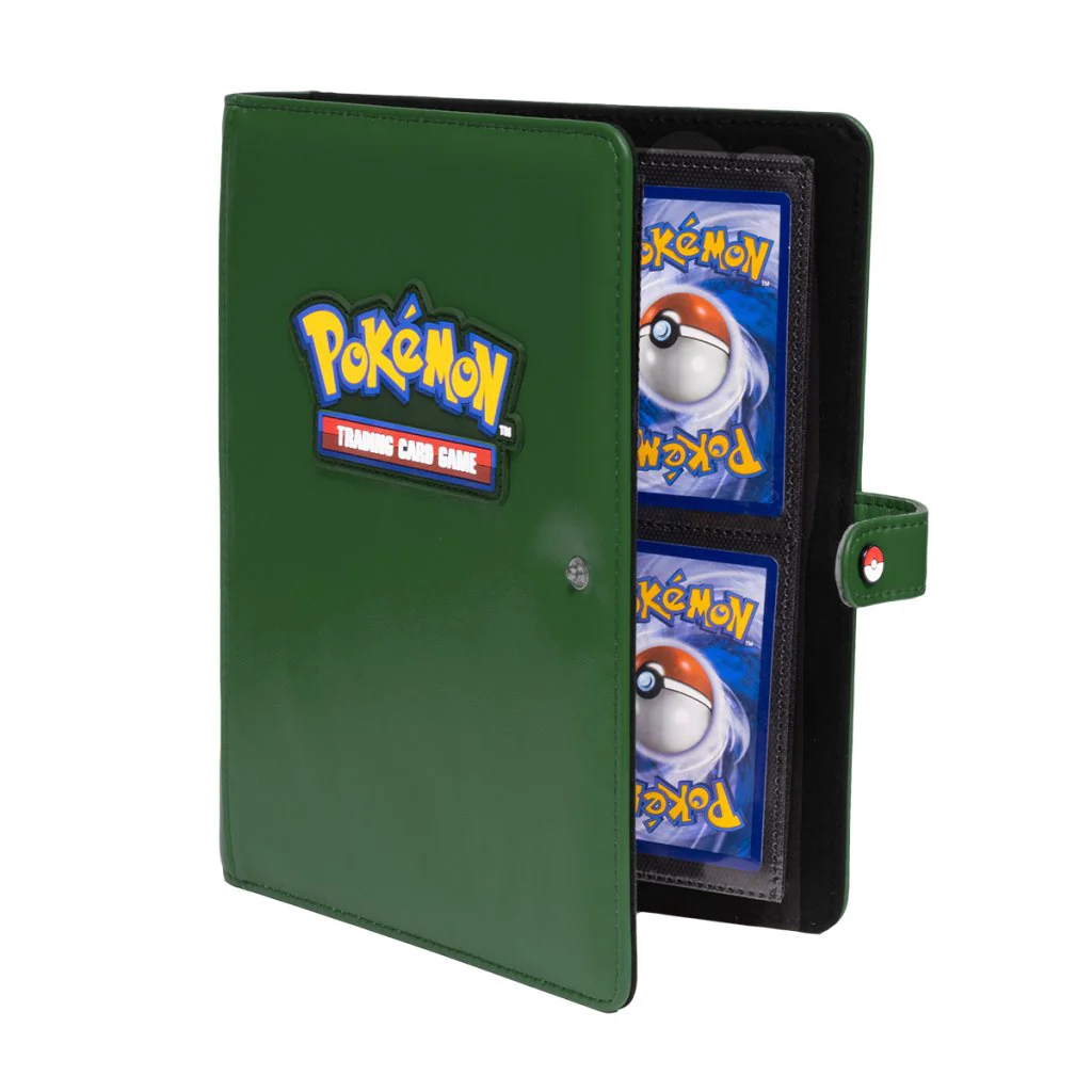 ULTRA PRO Pokémon Premium Green Snap Binder - 4 Pocket - Image 2
