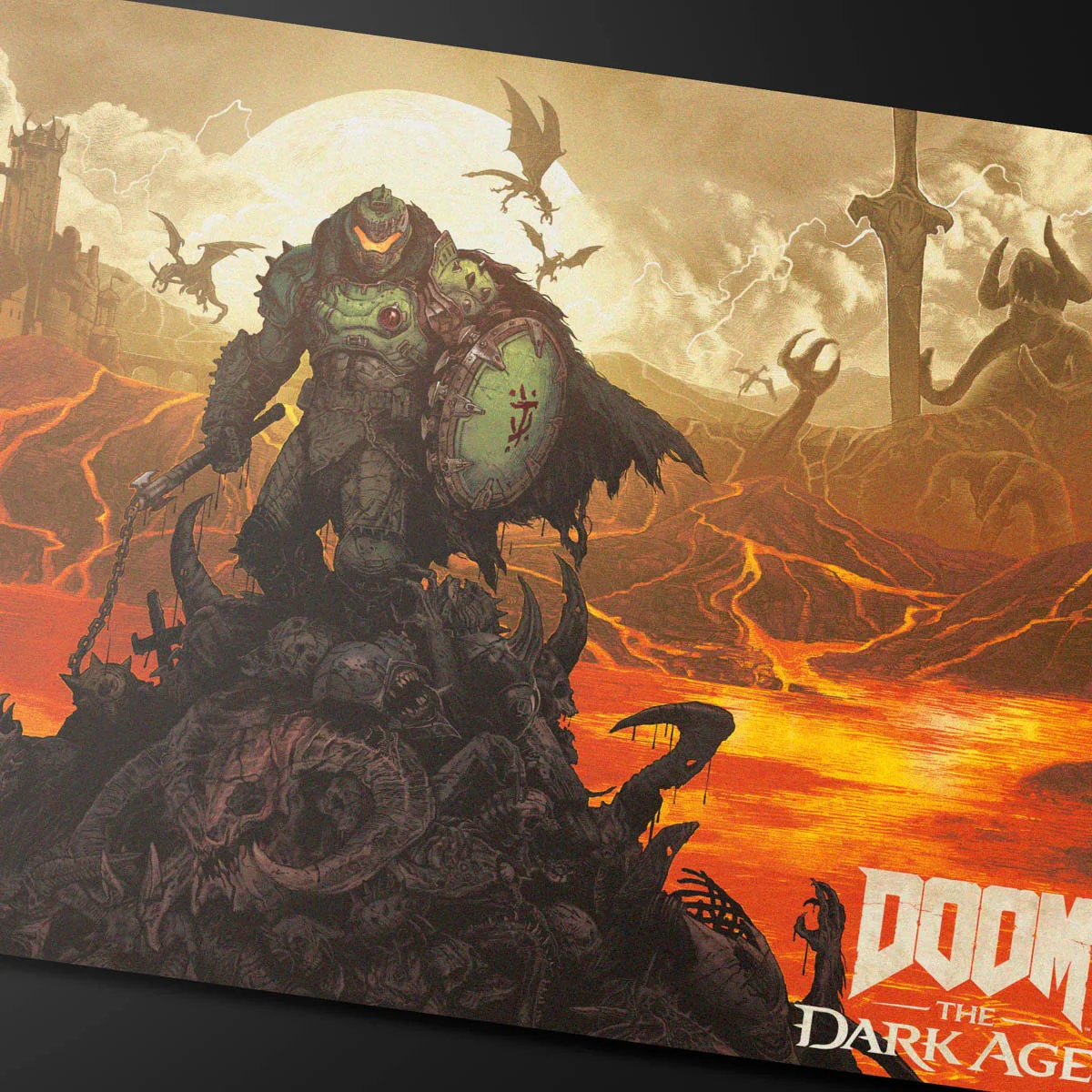 Ultra Pro: UP16617 DOOM Playmat 2 for Bethesda - Doom - Image 2