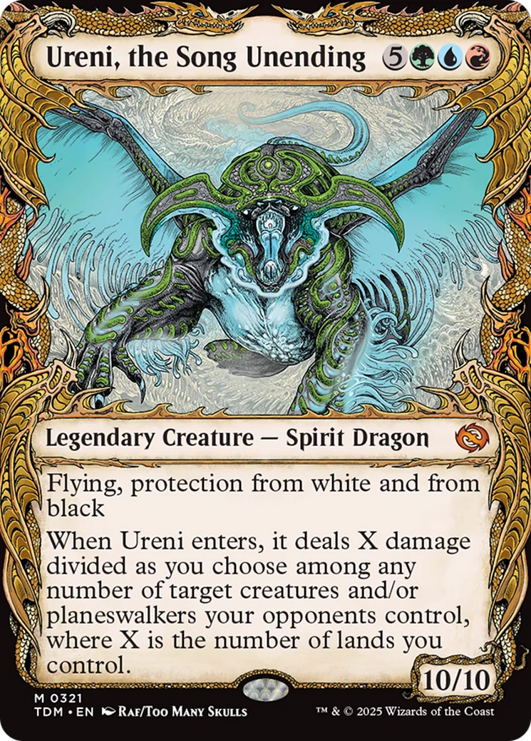 Ureni, the Song Unending (Showcase) [Tarkir: Dragonstorm]