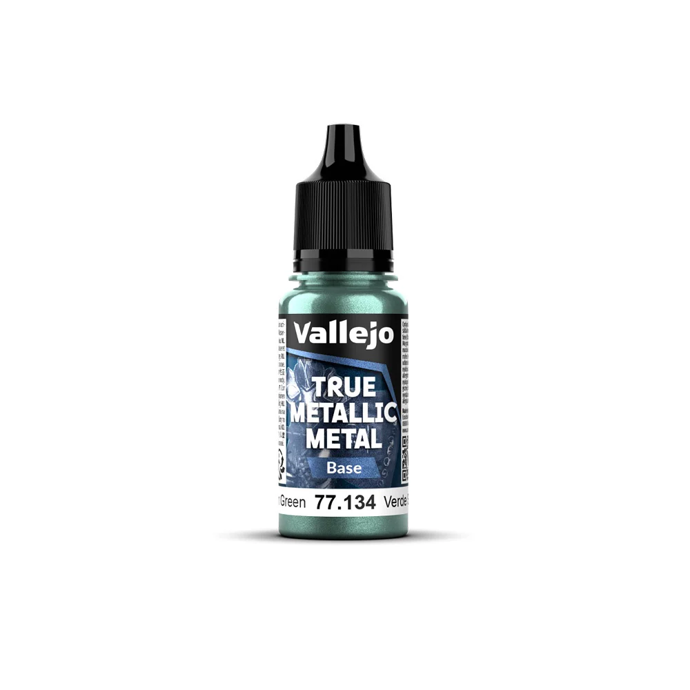 Vallejo - True Metallic Metal - Dusken Green 18ml