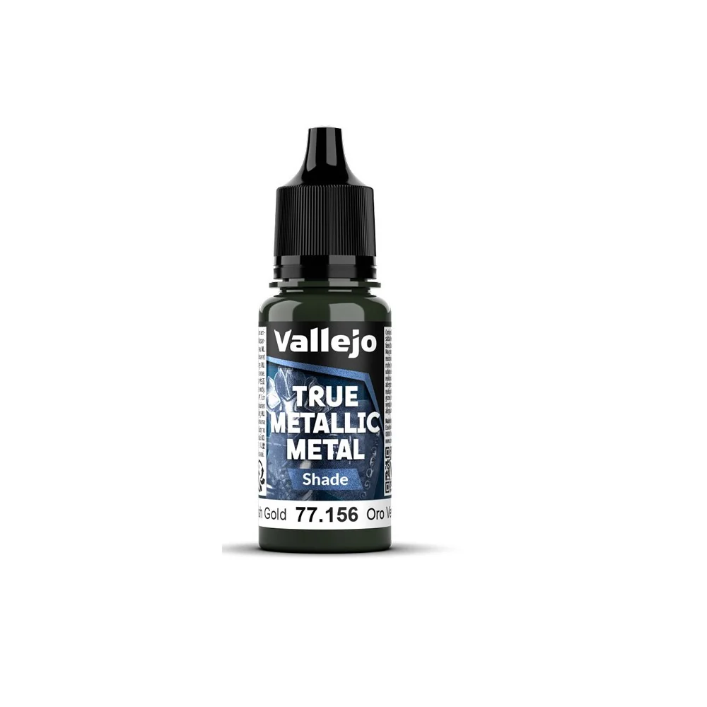 Vallejo - True Metallic Metal - Greenish Gold 18ml (Shade)