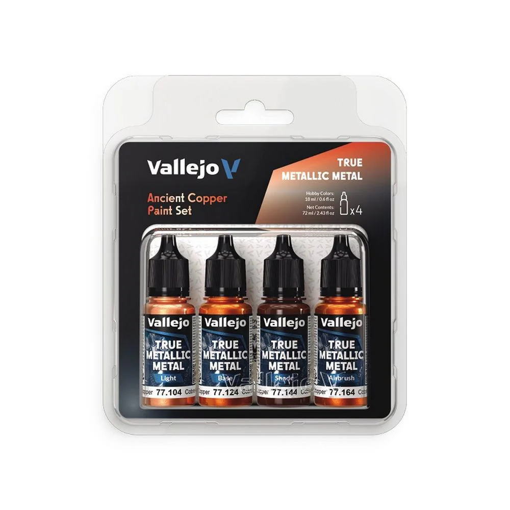 Vallejo - True Metallic Metal - Set - Ancient Copper