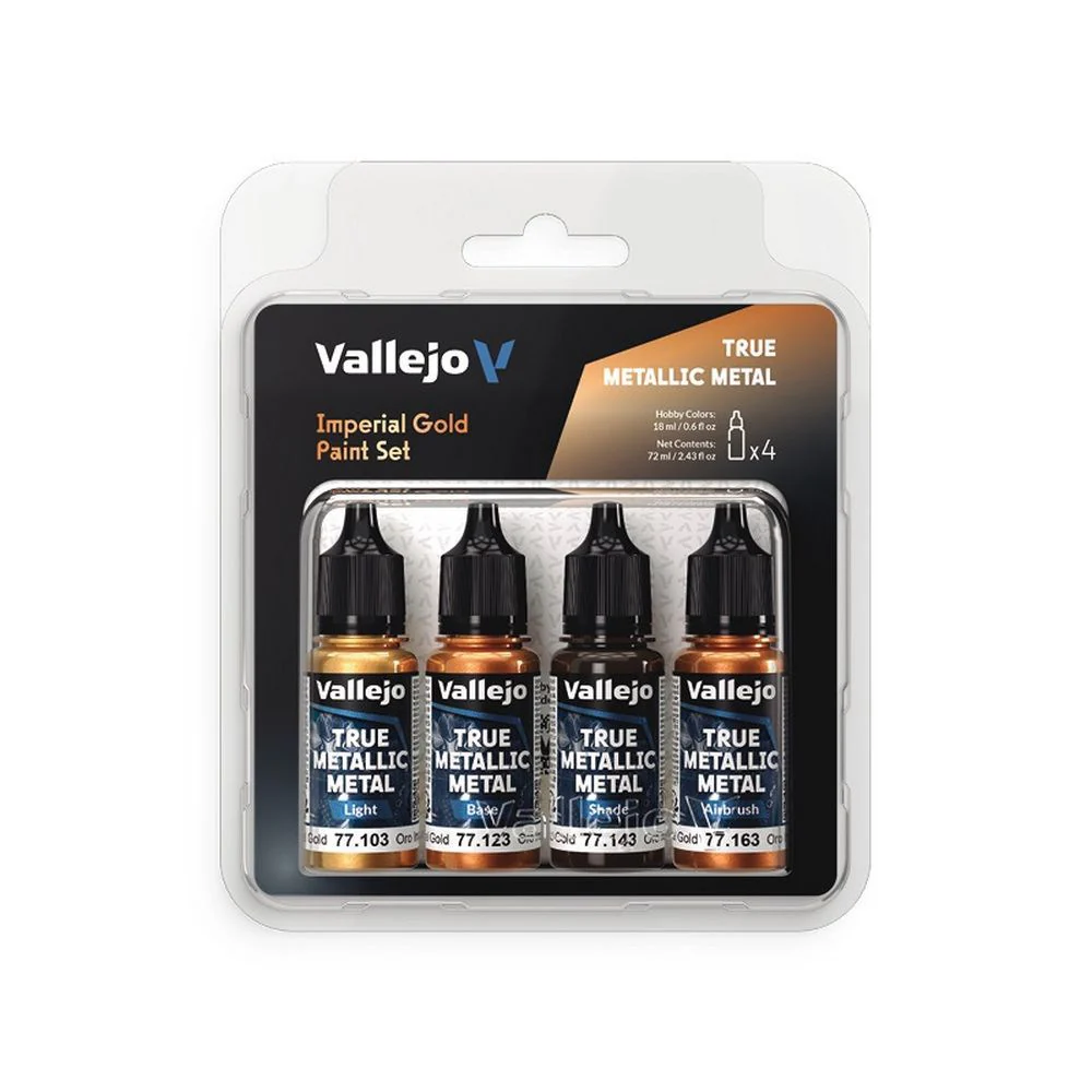 Vallejo - True Metallic Metal - Set - Imperial Gold
