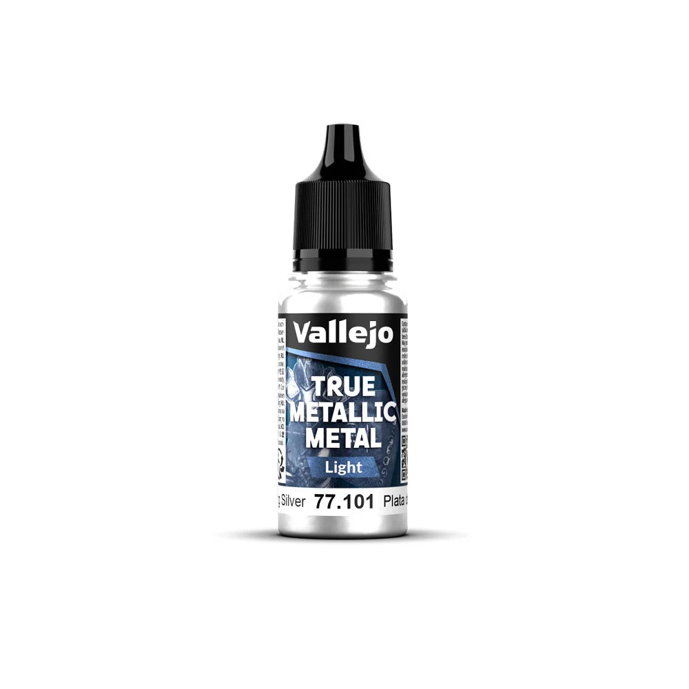 Vallejo - True Metallic Metal - Sterling Silver 18ml (Light)