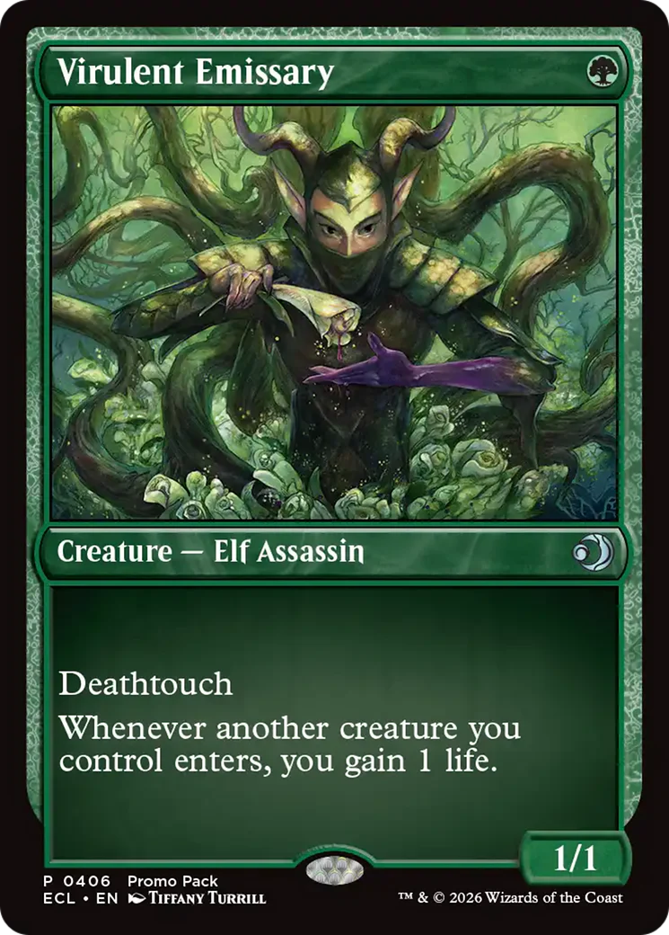 Virulent Emissary [Lorwyn Eclipsed Promos]