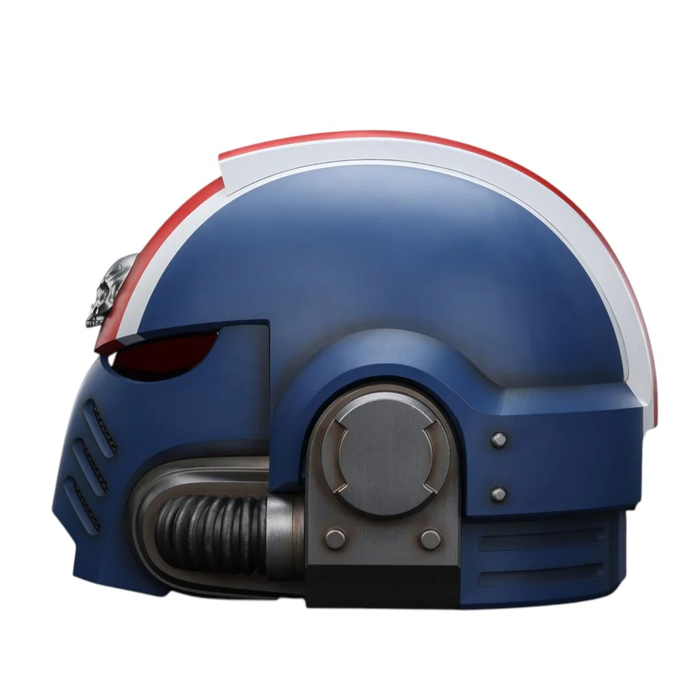 Warhammer Collectibles: 1/1 Scale Ultramarines Lieutenant Titus' MKX Helmet - Image 3