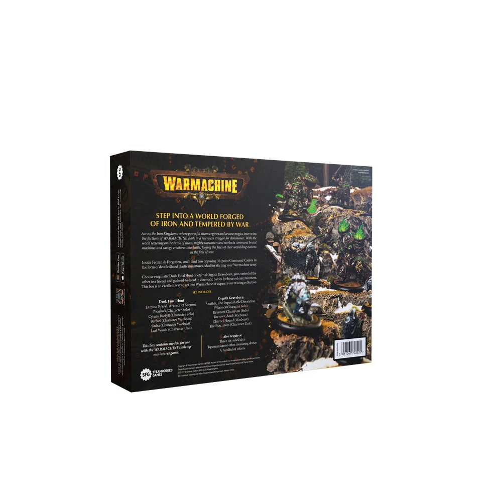 Warmachine: 2 Player Starter: Frozen & Forgotten (Nyss vs Deathless HIPS) - Image 2