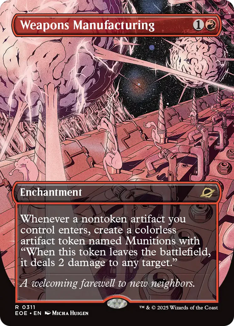 Weapons Manufacturing (Borderless) [Edge of Eternities]