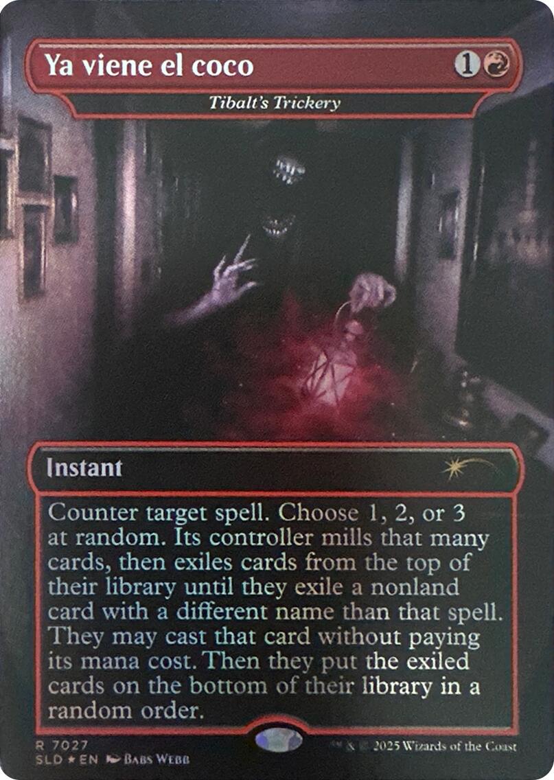 Ya viene el coco - Tibalt's Trickery (Rainbow Foil) [Secret Lair Drop Series]